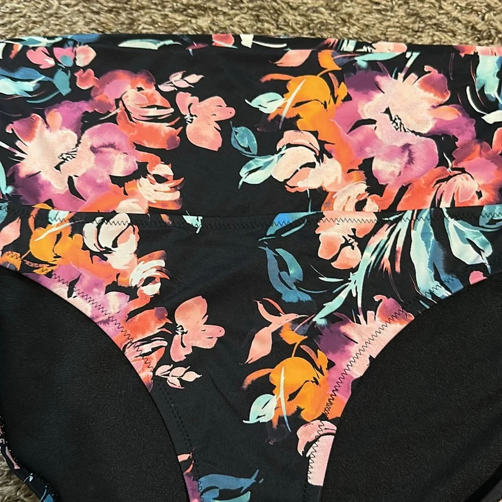 Leilani high waisted swim bottoms x